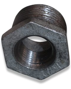 Reducing bush        1" x 1/2" No 241 galv